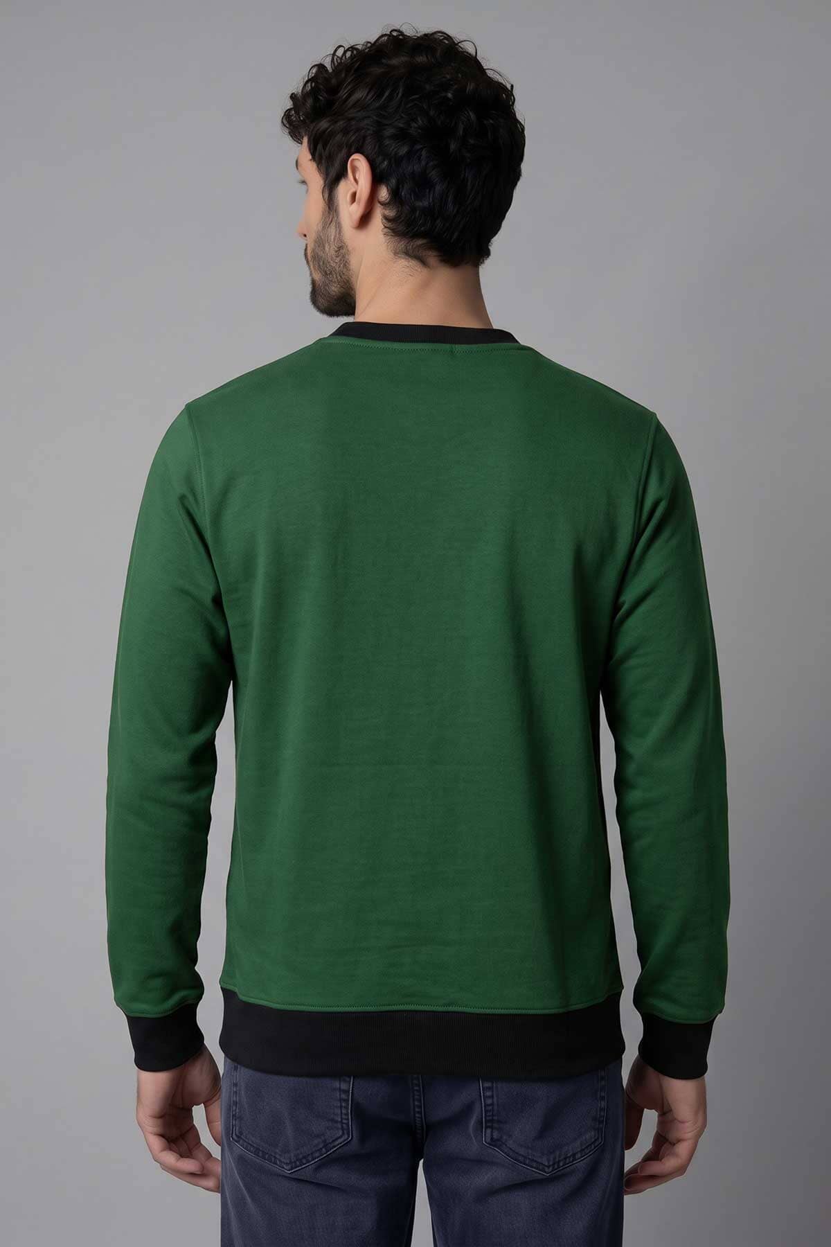 Bottle Green & Black