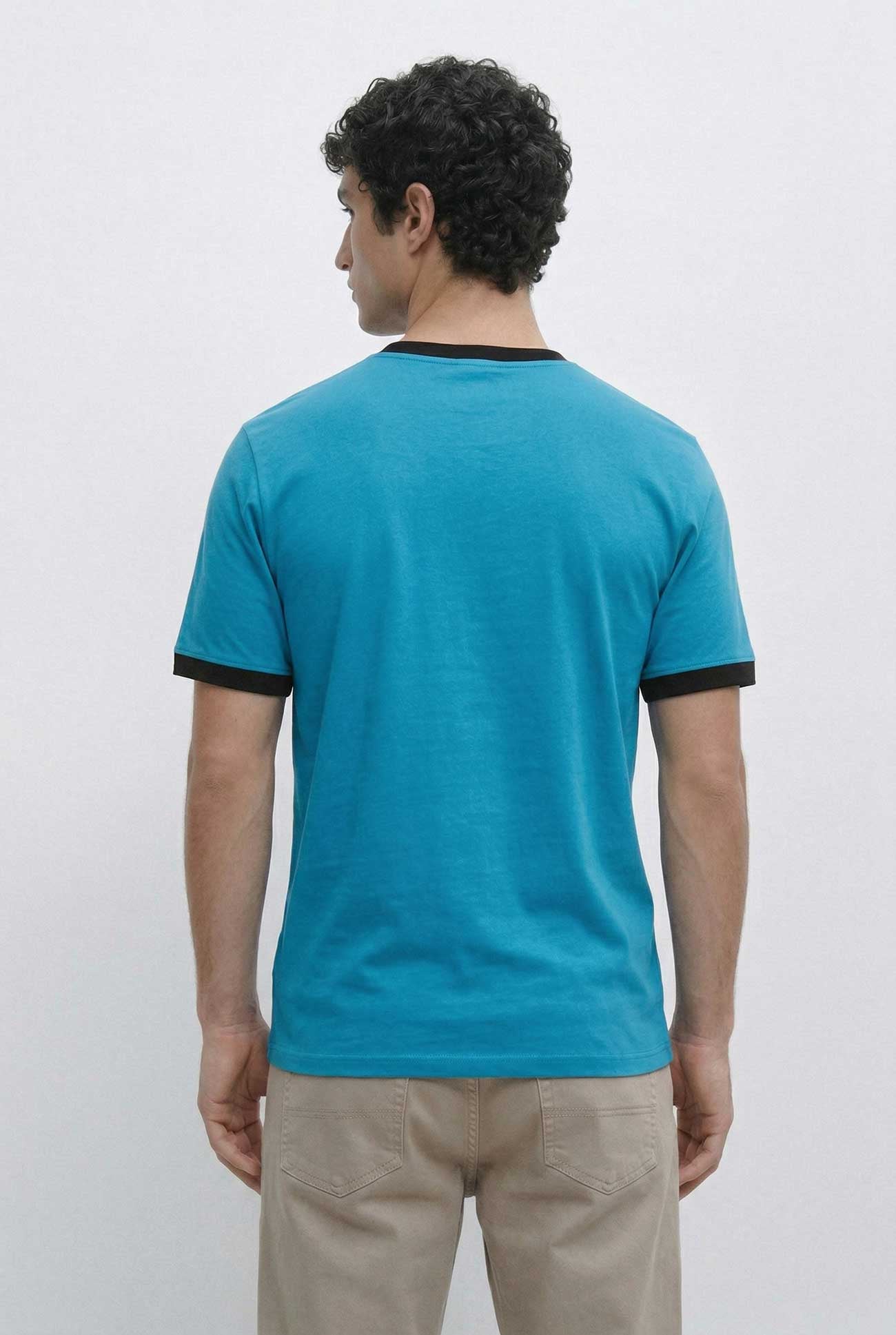 Aqua Blue & Black
