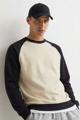 Polo Republica Men's Raglan Sleeve Fleece Sweat Shirt