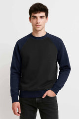Polo Republica Men's Raglan Sleeve Fleece Sweat Shirt