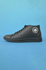 Black Camel Men's PU Leather Long Cut Sneakers Shoes