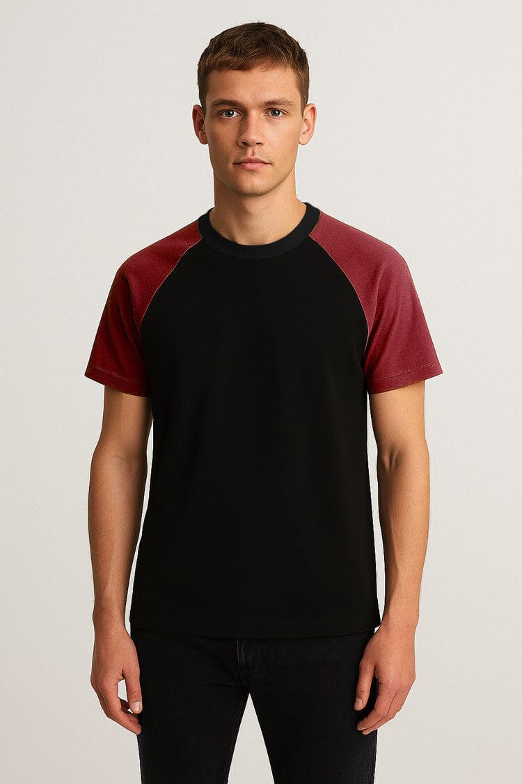 Black & Maroon