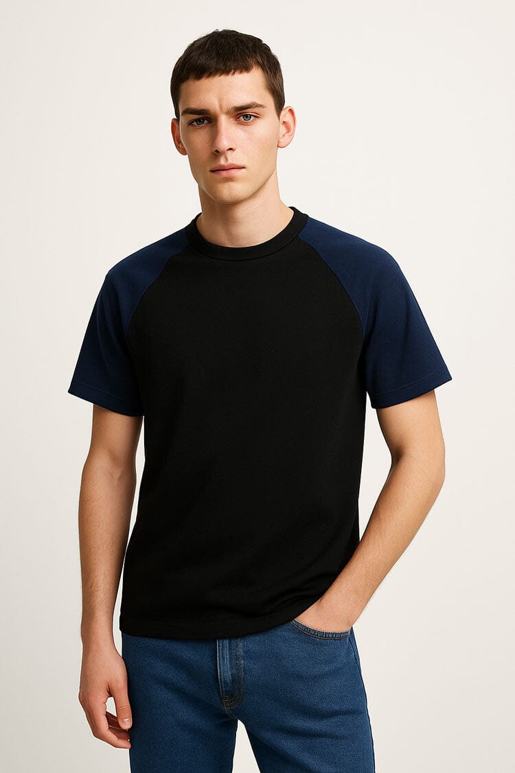 Black & Navy
