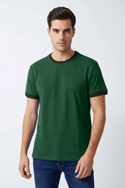 Bottle Green & Black