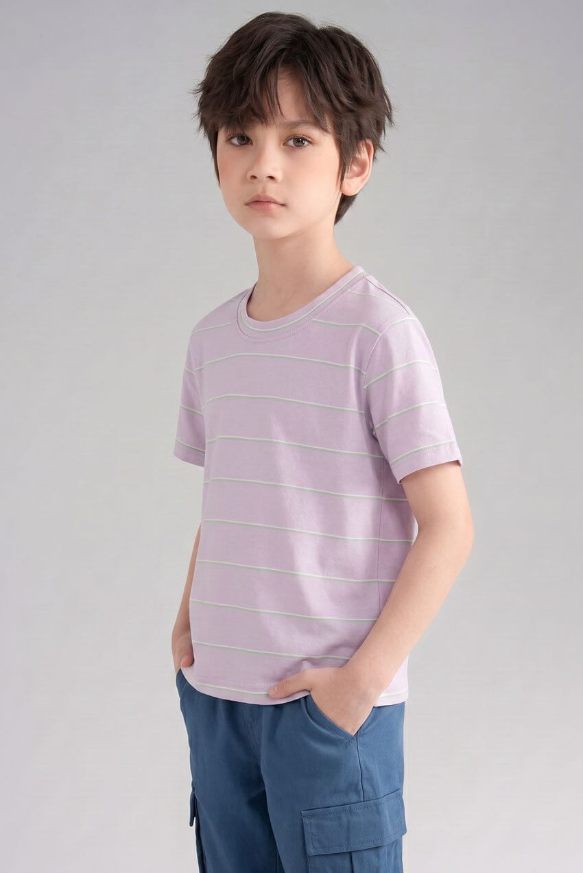 Polo Republica Boy's Striped Tee Shirt