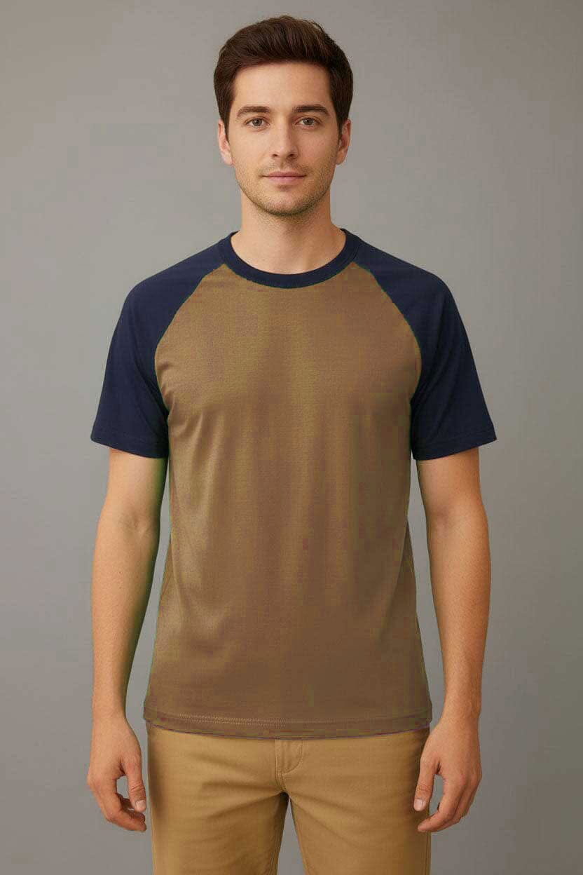 Brown & Navy