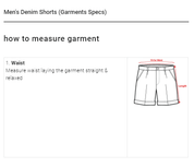 Denim Men's Faded Wash Distressed Shorts Men's Shorts SRK 