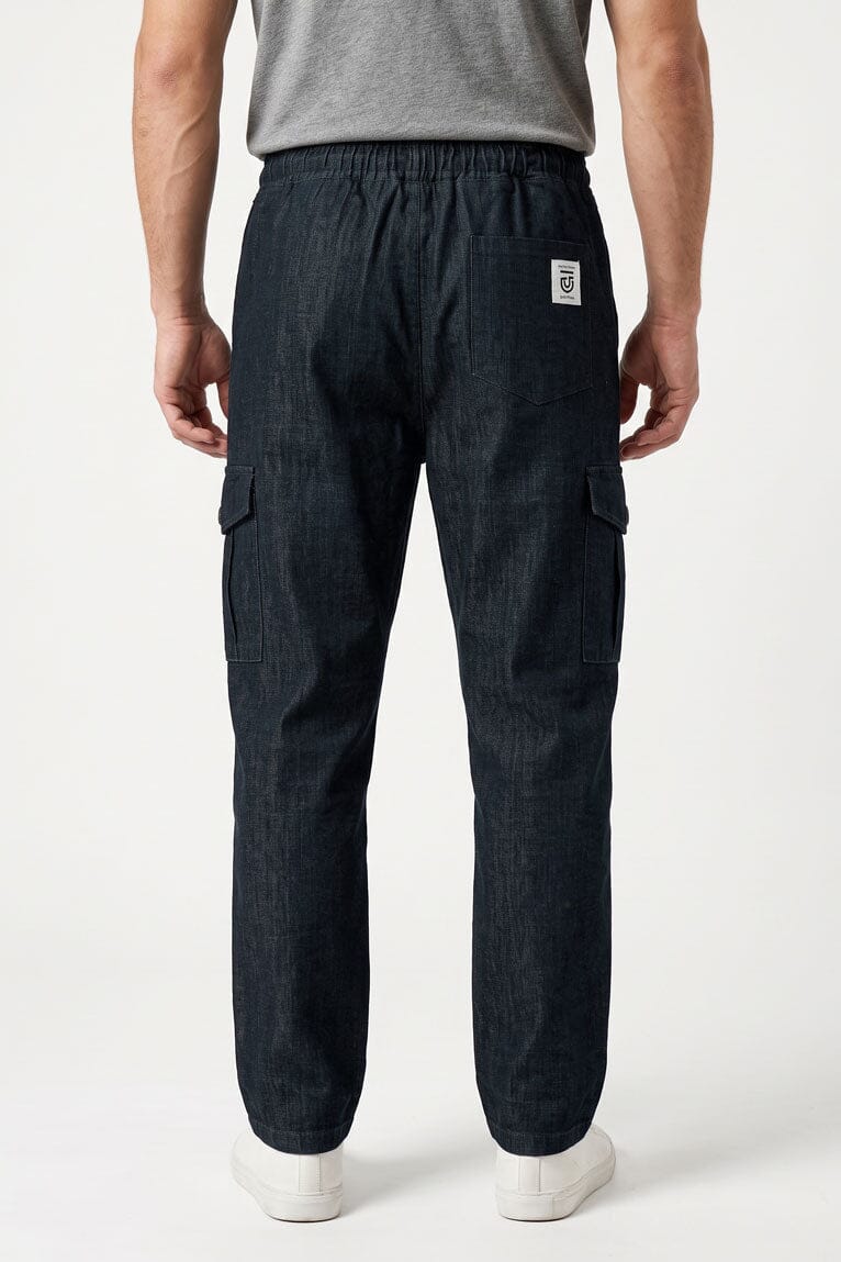 Jupiter Men's Straight Fit Cargo Jeans
