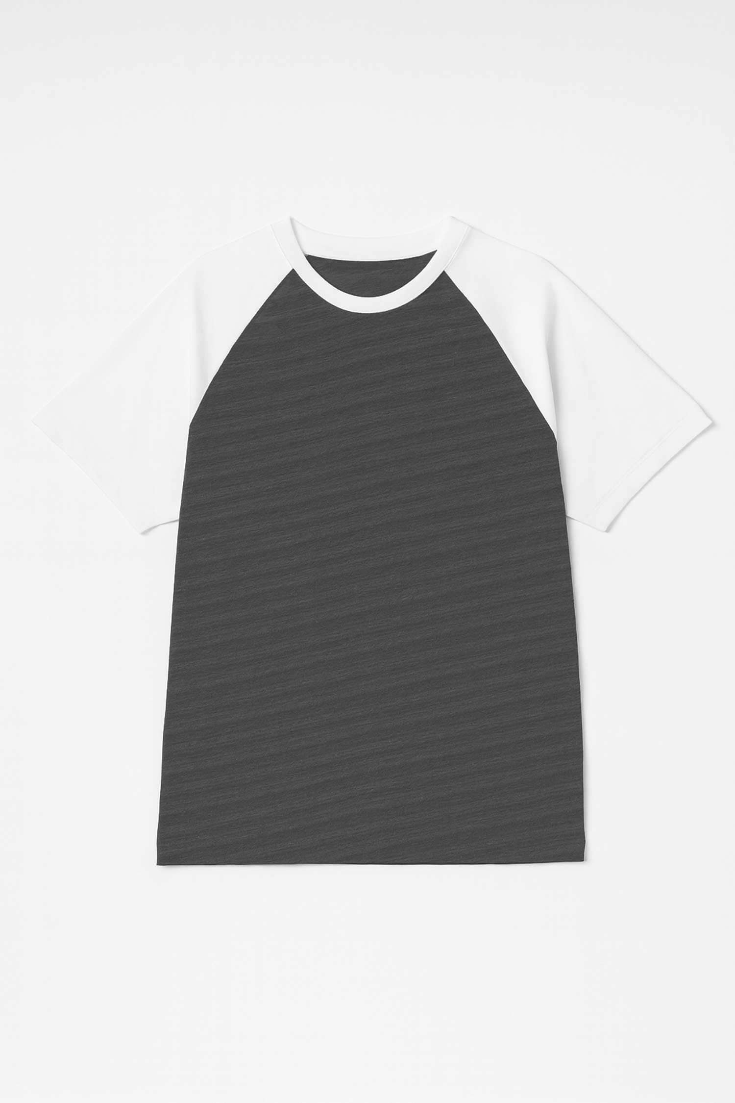 Charcoal & white