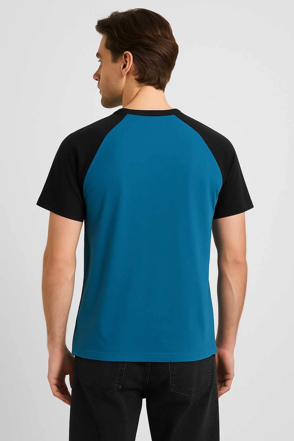 Aqua Blue & Black