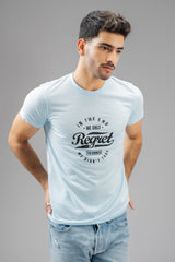 Polo Republica Men's Regret Printed Crew Neck Tee Shirt