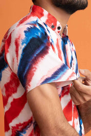 Gravity Men's Printed Casual Shirt