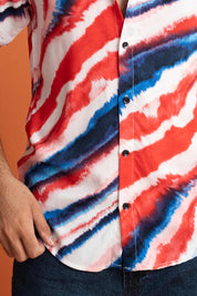 Gravity Men's Printed Casual Shirt
