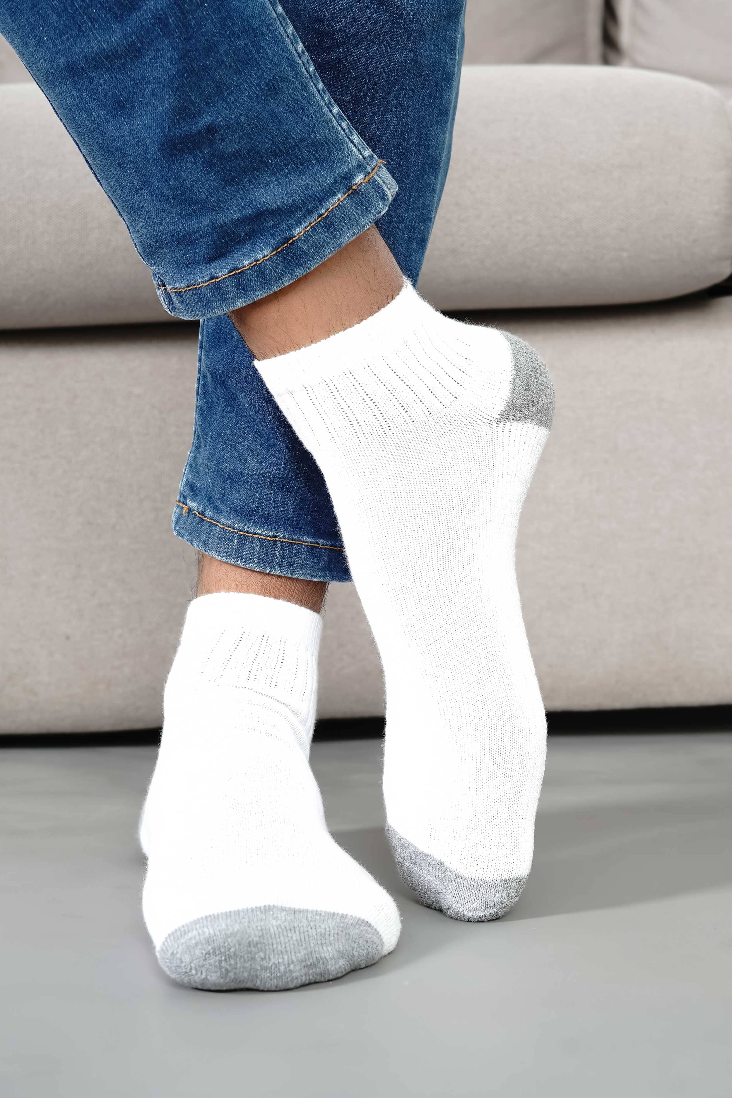 Ergee Men's Jabrin Ankle Socks - Pack Of 3 Socks Paragon Fashion 