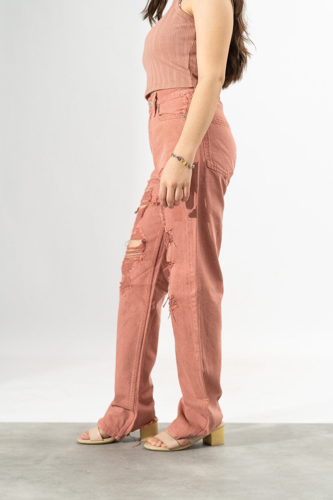 Aeropostale Women's Distressed Style Baggy Denim Women's Denim SNR 