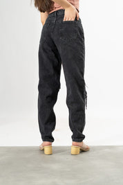 PLT Women's Classic Knee Rip Minor Fault Jeans Women's Denim HAS Apparel 