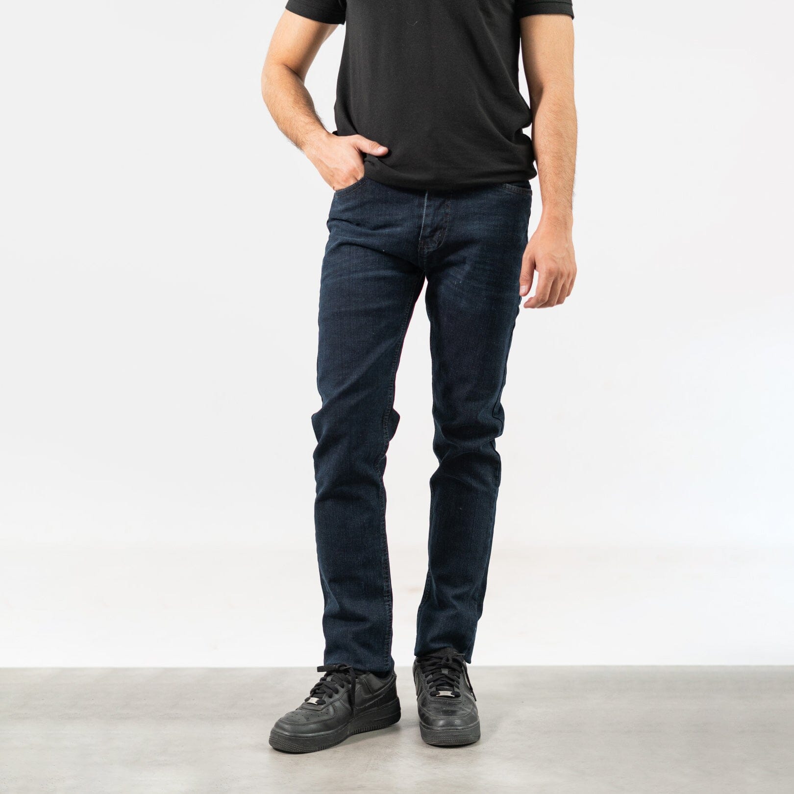 ZR Men's Straight Fit Denim Pants Men's Denim SNR Navy 28 28