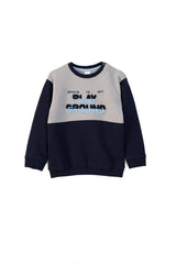 Kid's Applique Play Ground Fleece Sweat Shirt
