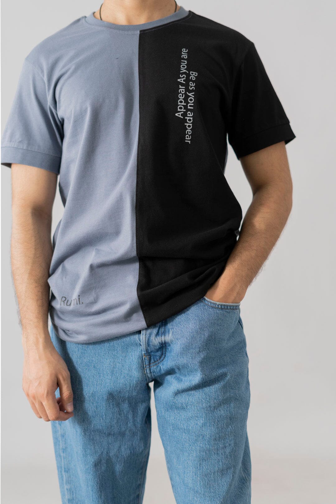 Stone Grey & Black