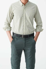 Jamclo Originals Men's Button Down Micro Check Casual Shirt