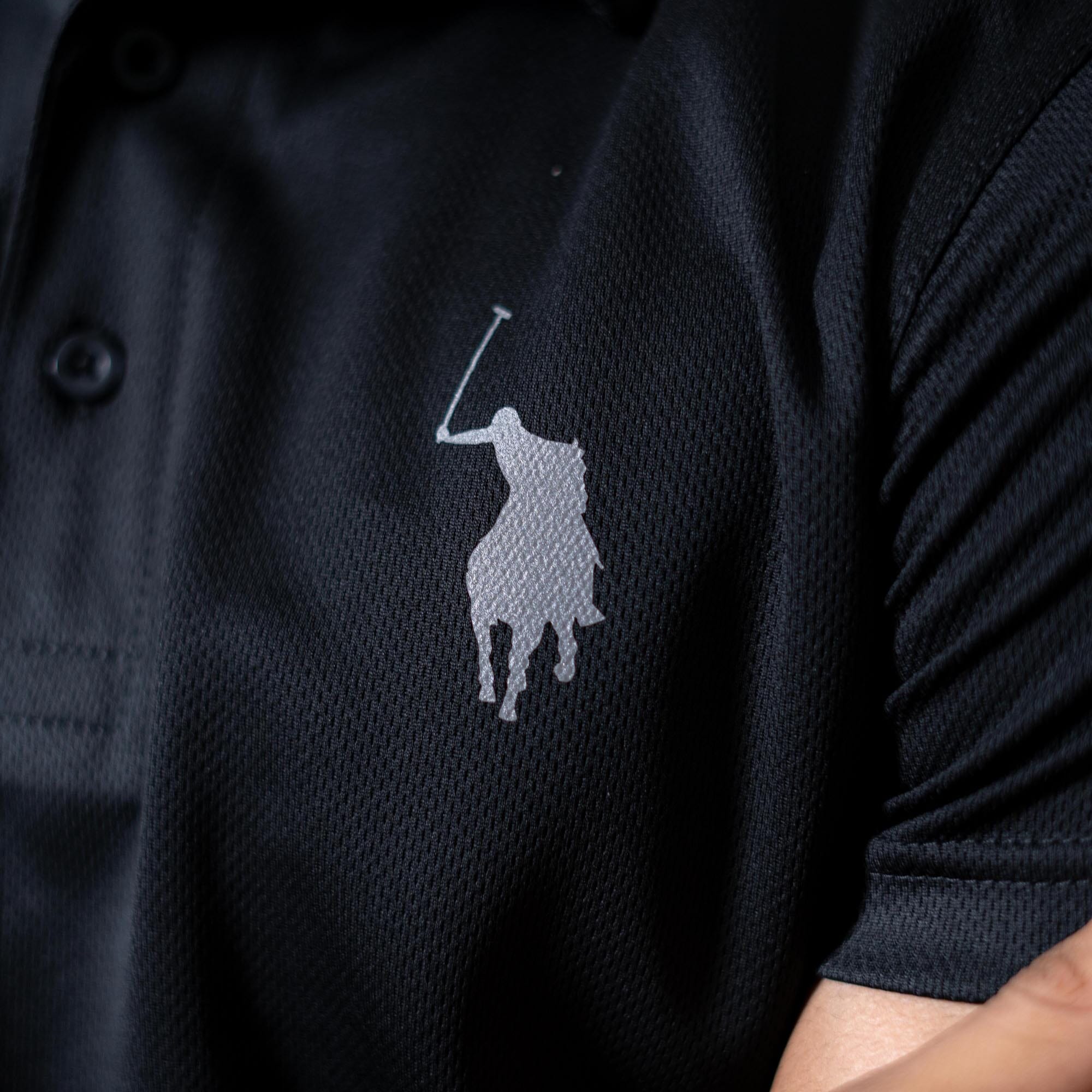 Polo Republica Men's Pony Stripes Printed Activewear Polo Shirt Men's Polo Shirt Polo Republica 