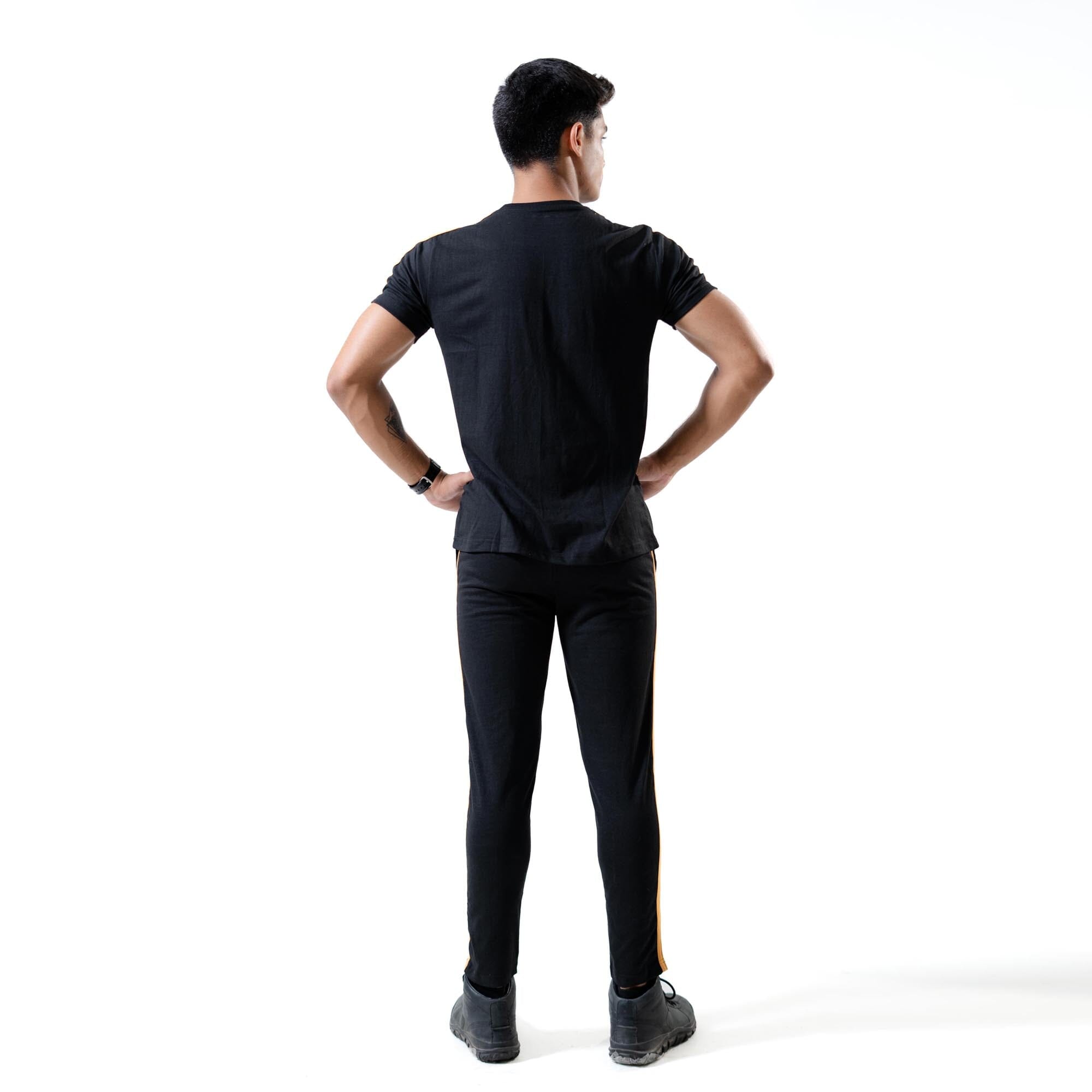Poler Men's Logo Printed Activewear Twin Set Men's Tracksuit S.H Knitwear 