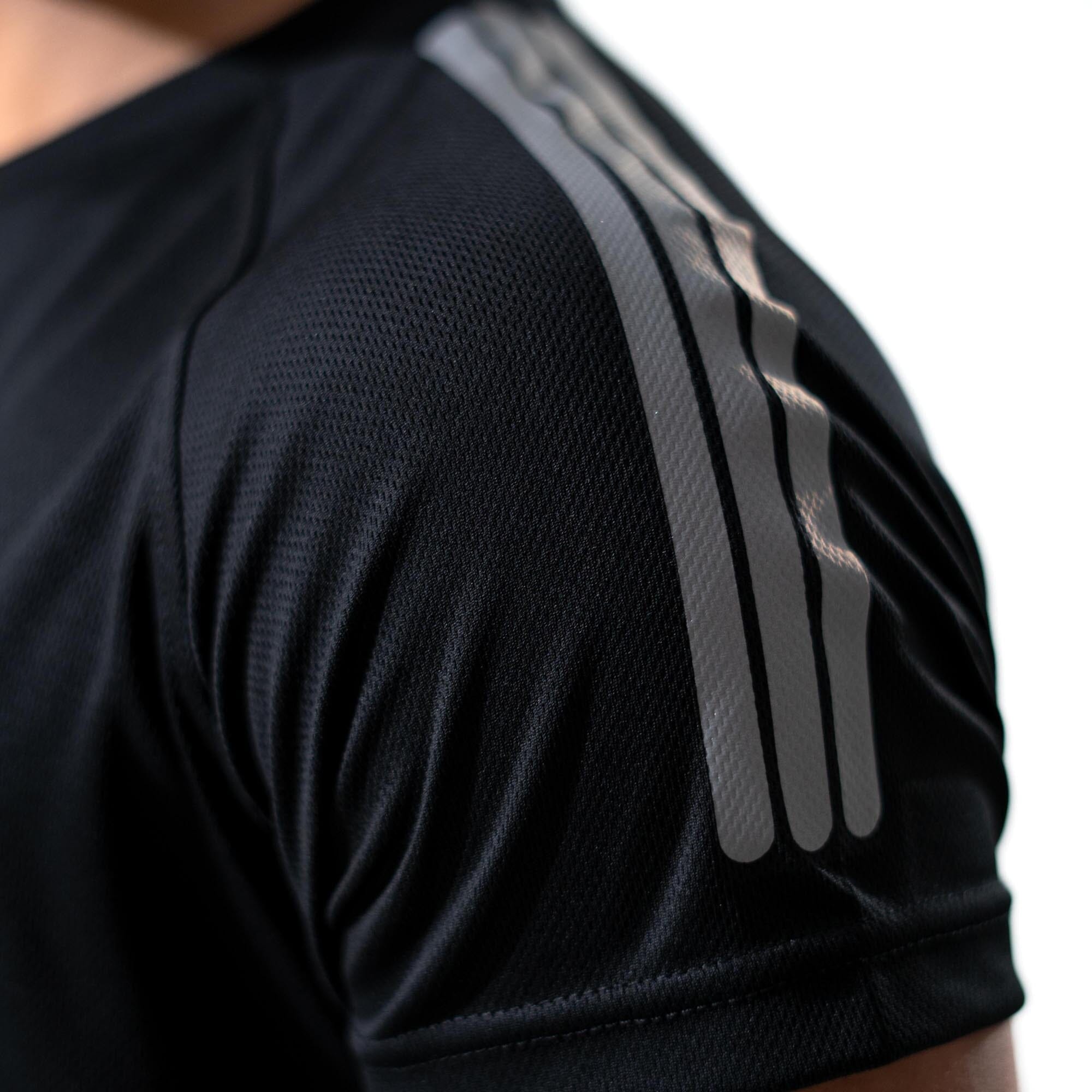 Polo Republica Men's PR & Shoulder Stripes Printed Activewear Tee Shirt Men's Tee Shirt Polo Republica 