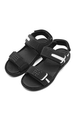 Men's Velcro Strap Contrast Sandals