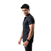 Polo Republica Men's Shoulder And Back Stripes Activewear Polo Shirt Men's Polo Shirt Polo Republica 