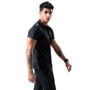 Polo Republica Men's Shoulder And Back Stripes Activewear Polo Shirt Men's Polo Shirt Polo Republica 