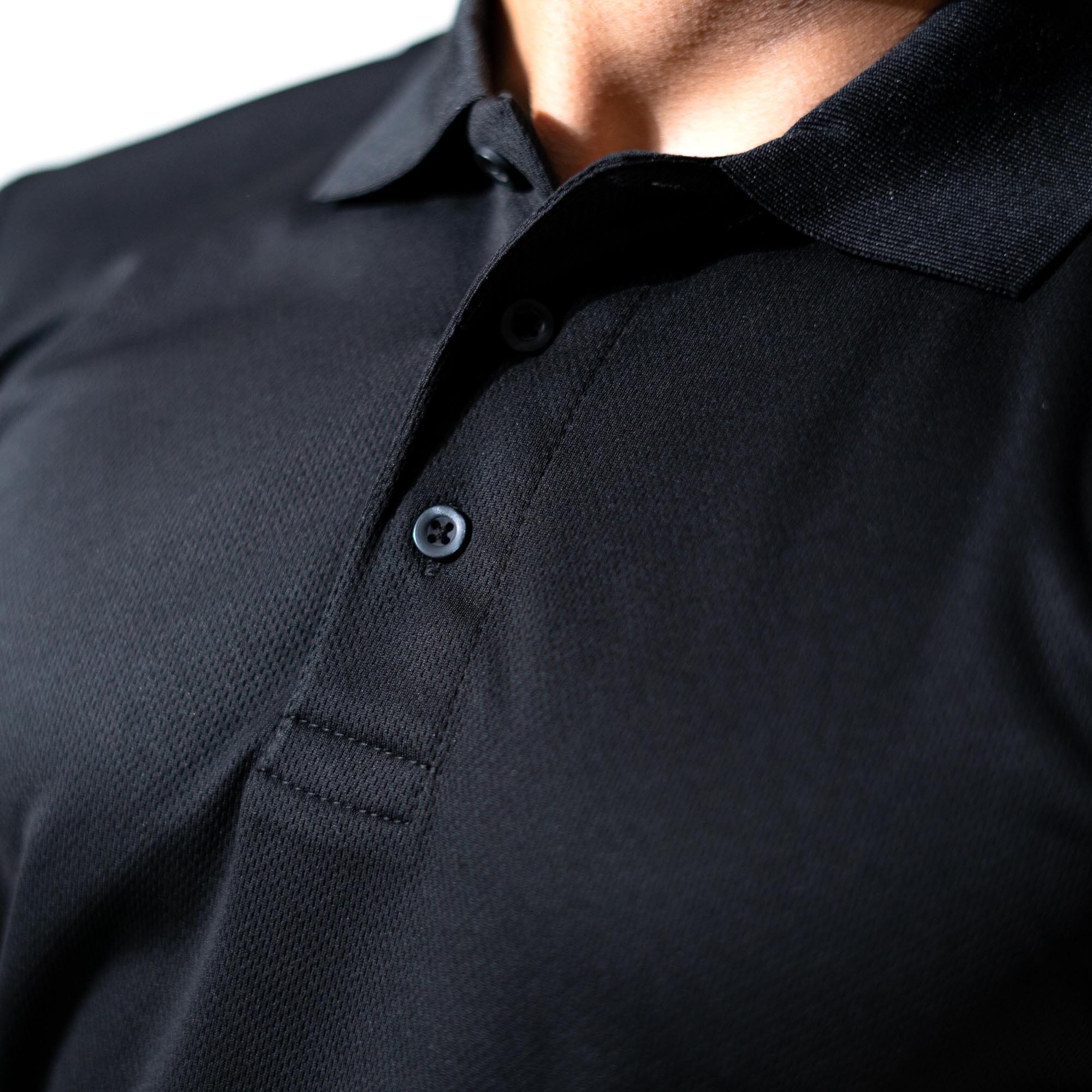 Polo Republica Men's Shoulder And Back Stripes Activewear Polo Shirt Men's Polo Shirt Polo Republica 