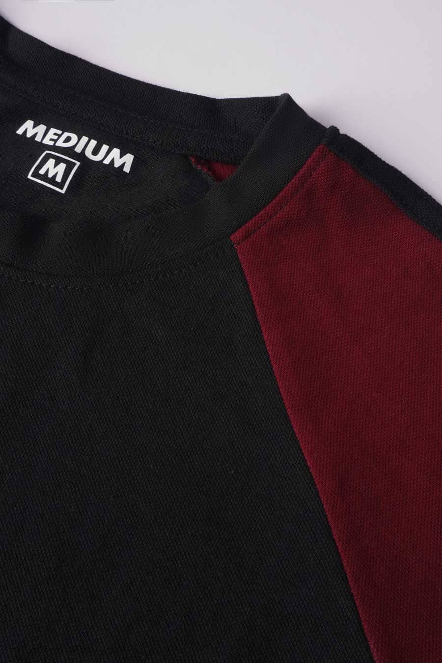 Black & Maroon