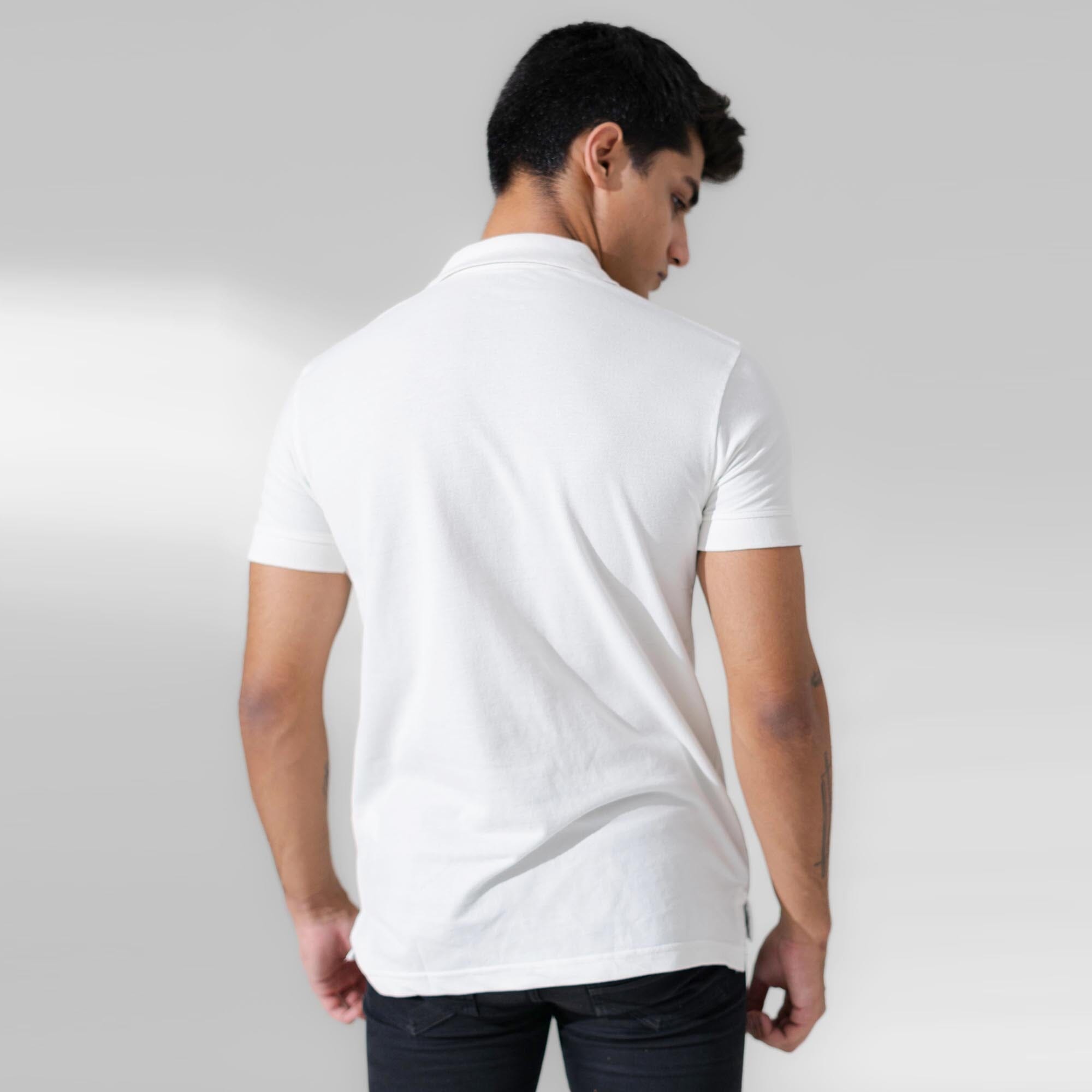 Polo Republica Men's Double Pony & LV Crest Embroidered Polo Shirt Men's Polo Shirt Polo Republica 