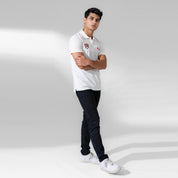 Polo Republica Men's Double Pony & LV Crest Embroidered Polo Shirt Men's Polo Shirt Polo Republica 