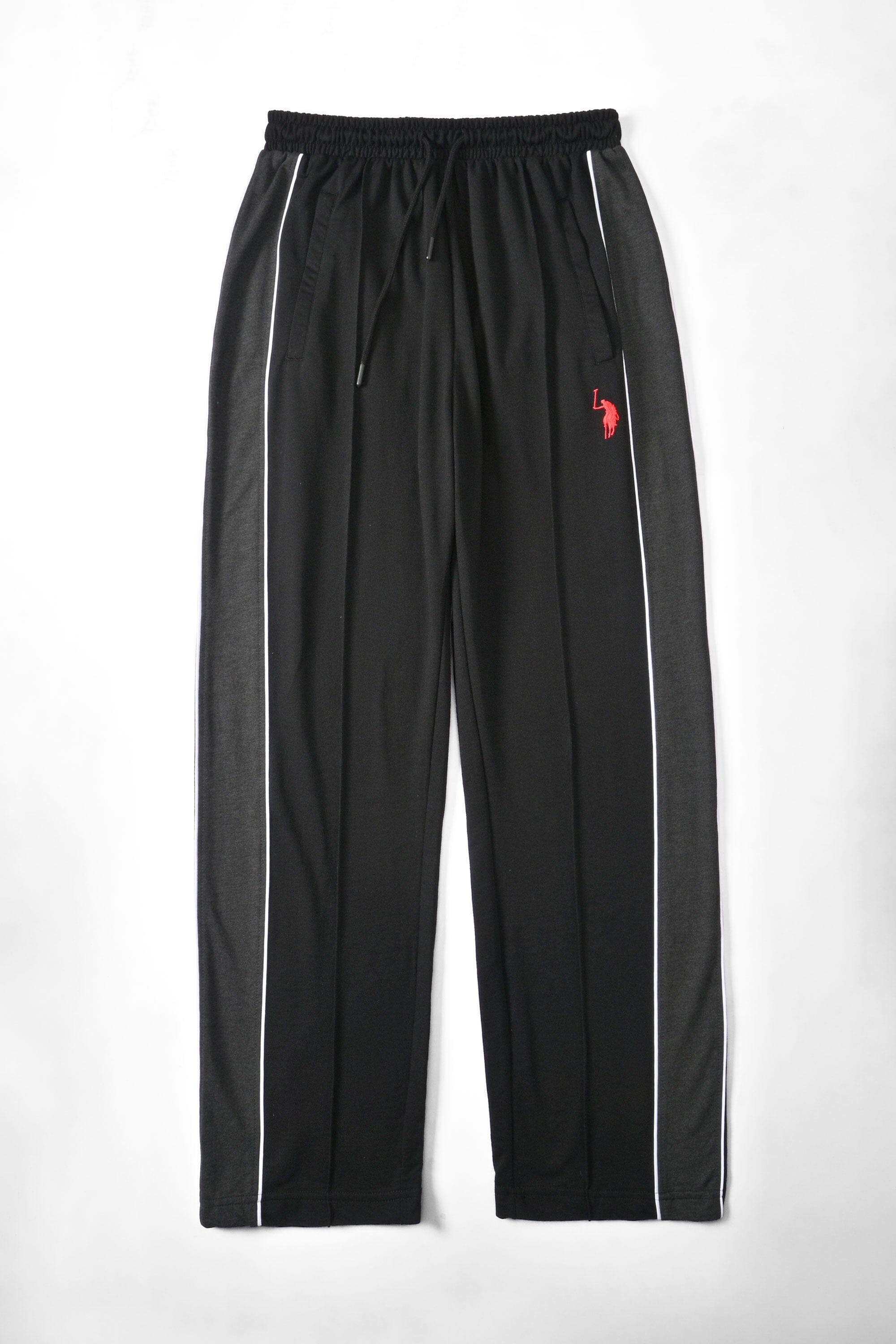 Polo Republica Men's Contrast Panel Pony Embroidered Terry Trousers Men's Trousers Polo Republica 