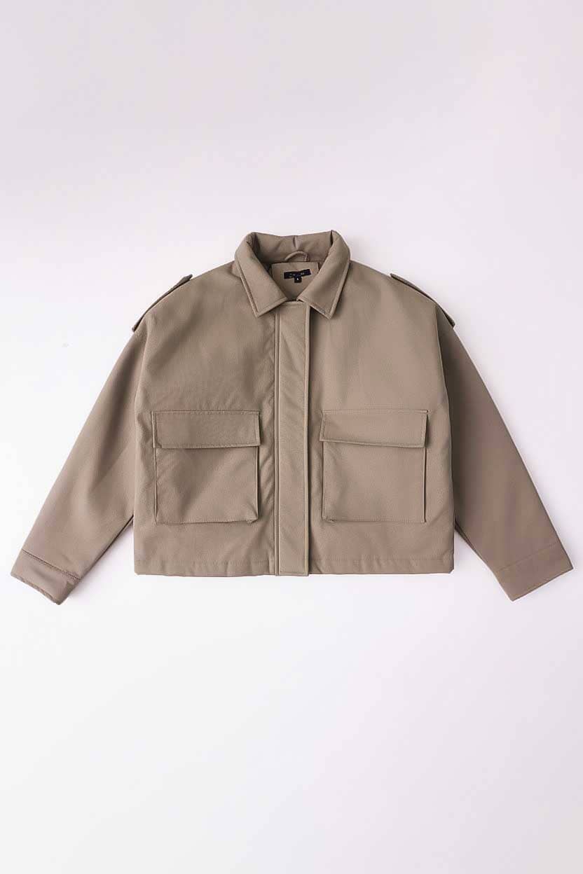 BHO Women's Flap Pockets Minor Fault Jacket