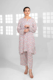 East West Women’s Printed 2 Pcs Stitched Suit