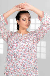 East West Women’s Printed 2 Pcs Stitched Suit