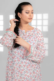East West Women’s Printed 2 Pcs Stitched Suit