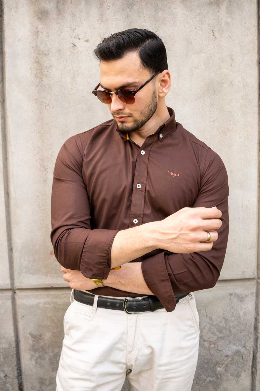 Brown