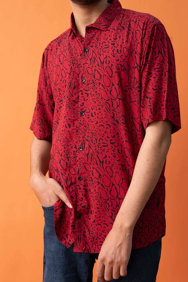 Gravity Men's Short Sleeve Houston Casual Shirt