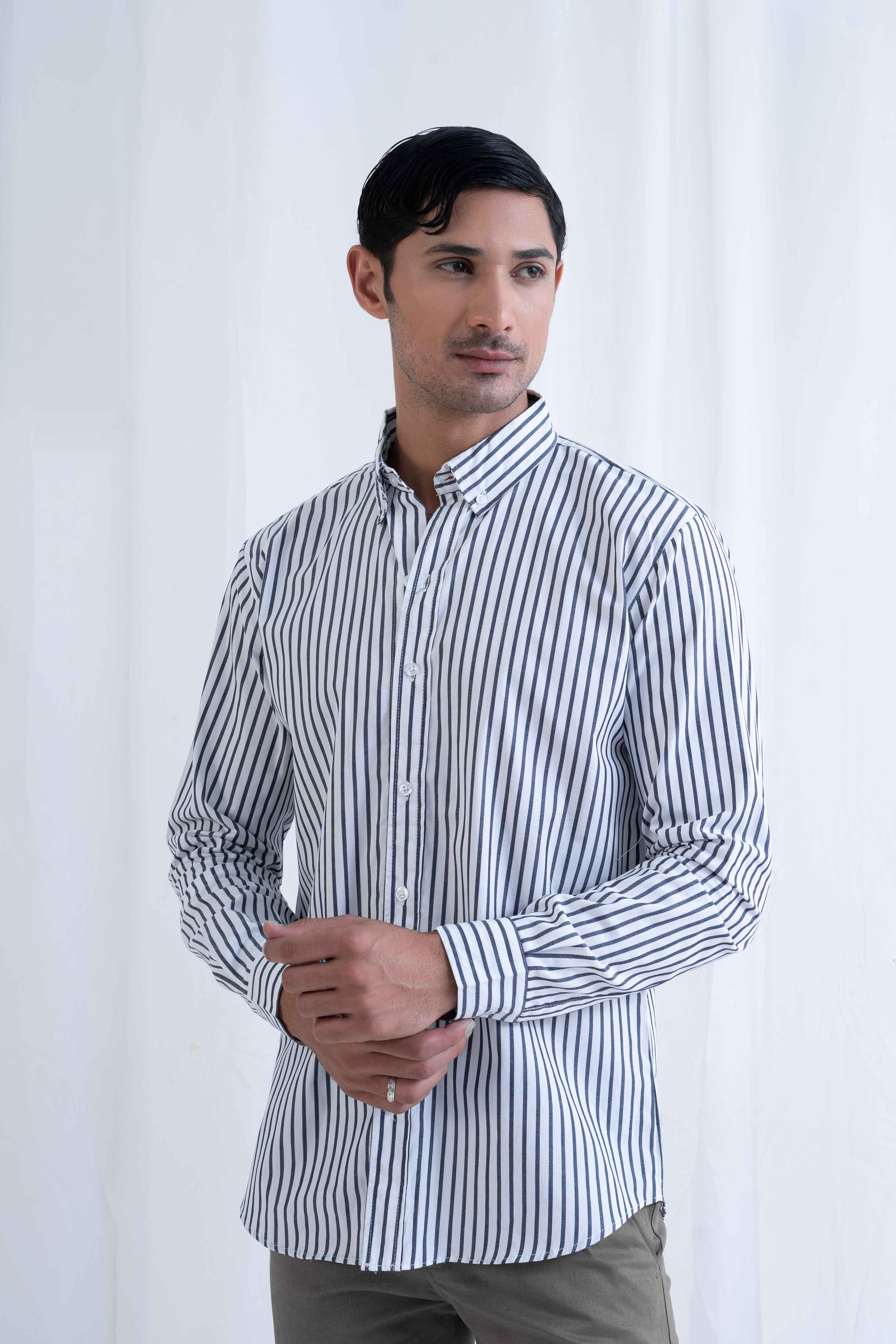 Polo Republica Men's Striped Casual Shirt Men's Casual Shirt Polo Republica 