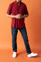 Gravity Men's Short Sleeve Houston Casual Shirt
