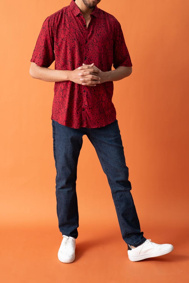 Gravity Men's Short Sleeve Houston Casual Shirt