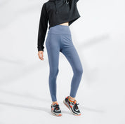 B Free Women's Activewear Stretchable Leggings Women's Leggings SZK Powder Blue S 