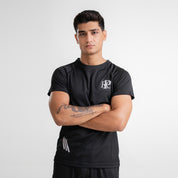 Polo Republica Men's PRC & Diagonal Stripes Printed Activewear Tee Shirt Men's Tee Shirt Polo Republica 