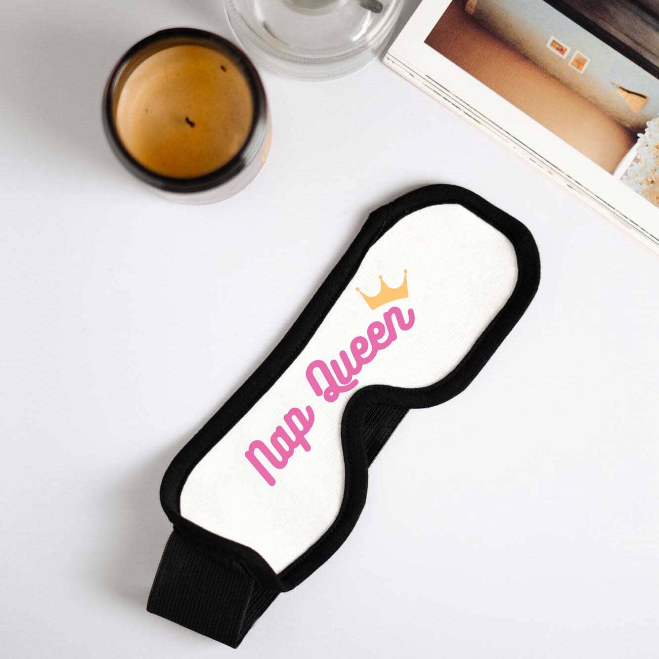 Polo Republica 'Sustainable Comfort' Eye Mask for Sleeping Eyewear Polo Republica White Nap Queen 