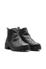 TMR Unisex Leather Chelsea Ankle Boots