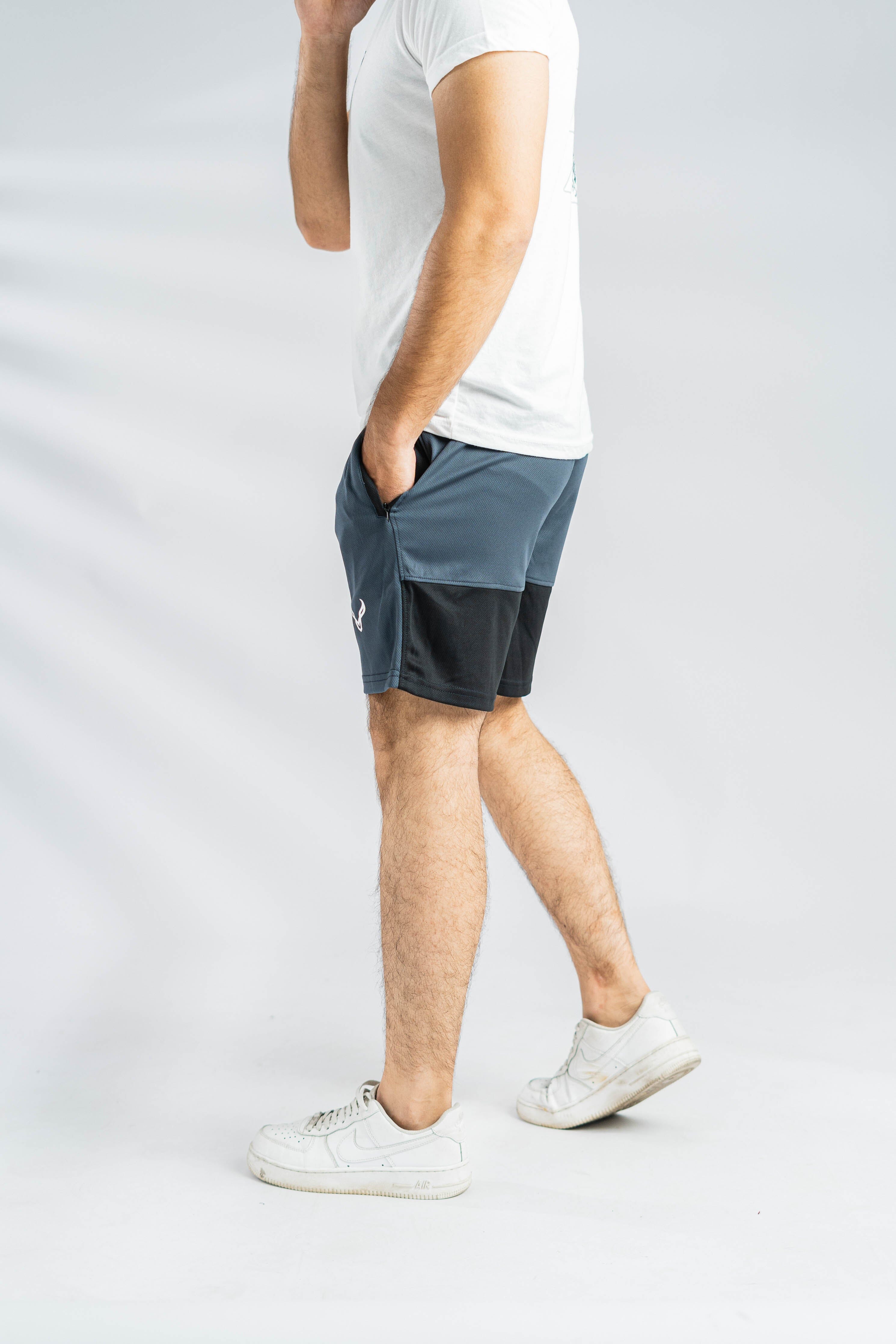 Polo Athletica Men's Rapid-Dry Gym Activewear Shorts with Side Panel Men's Shorts Polo Republica 