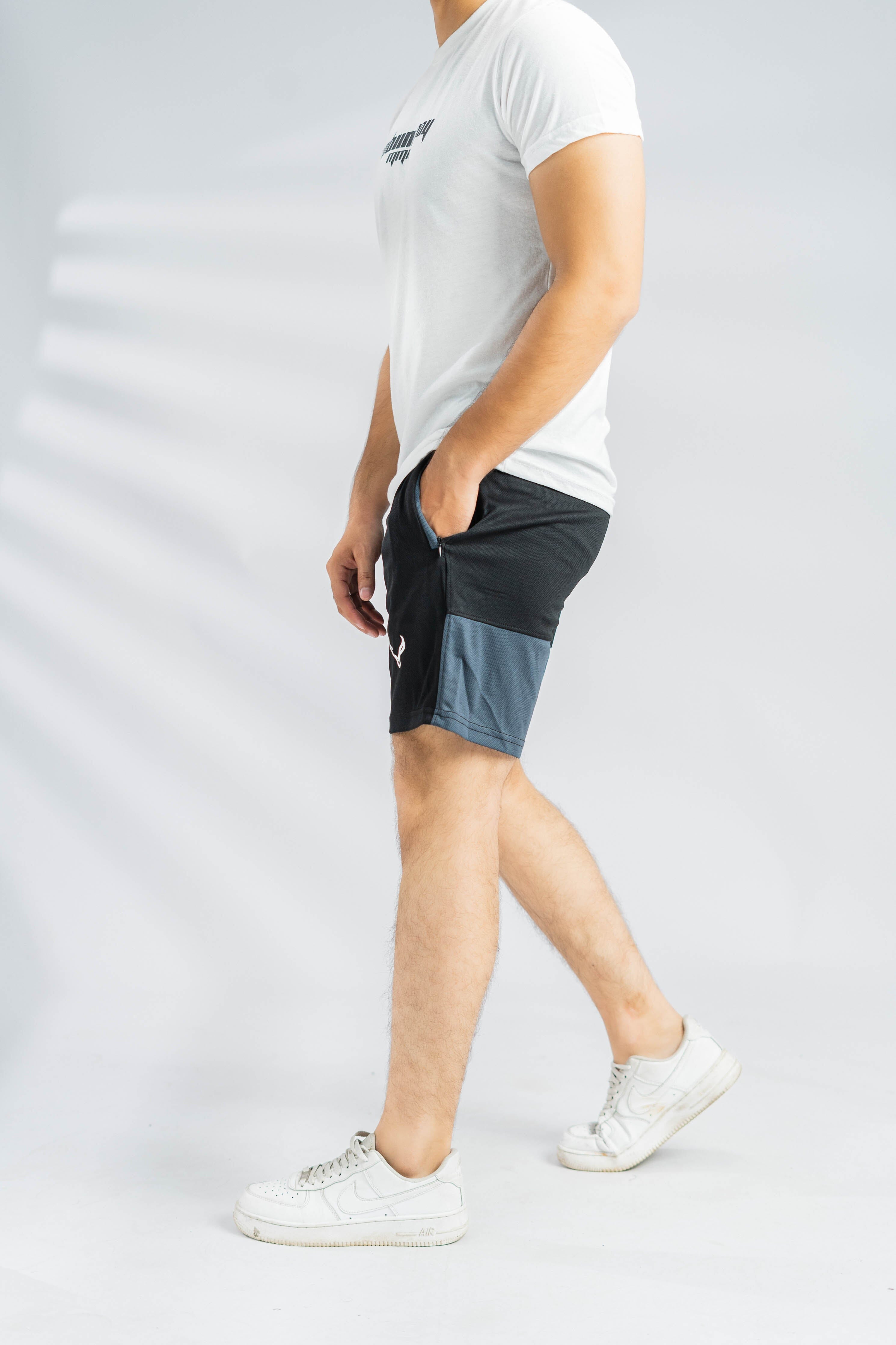 Polo Athletica Men's Rapid-Dry Gym Activewear Shorts with Side Panel Men's Shorts Polo Republica 